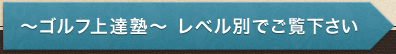 ～ゴルフ上達塾～ レベル別でご覧下さい